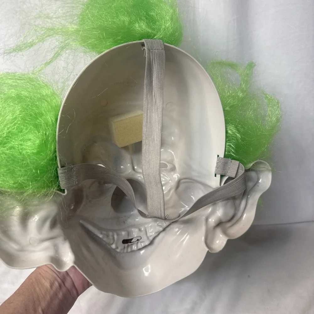 Halloween Shorty Killer Klowns Outter Space Mask Hard Plastic 1988 Scary Clown - Picture 3 of 7